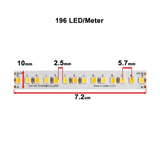 FlexLED Bi-Colour 2700K - 5600K 24V 196 LED/meter