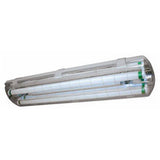 Clearance - FW2 2ft Vapour Proof Fluorescent, 17w, 120-277v, T8 lamps, electronic instant start ballast, IP65, c