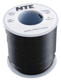 Hook Up Wire-Black-AWG#22-100Ft-Tinned -plated copper conductor